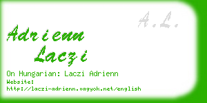 adrienn laczi business card